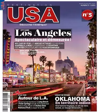 Destination USA N°5 – Mars-Mai 2021  [Magazines]