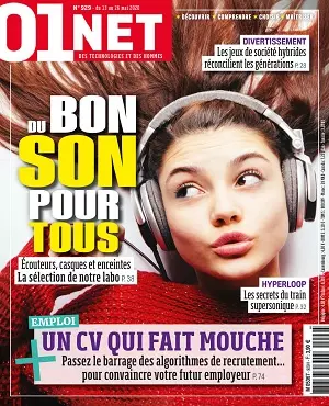 01Net N°929 Du 13 au 26 Mai 2020  [Magazines]