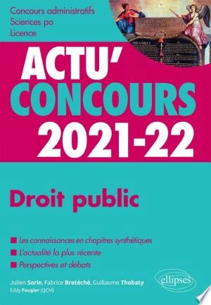 Droit public 2021-2022 - Cours et QCM  [Livres]