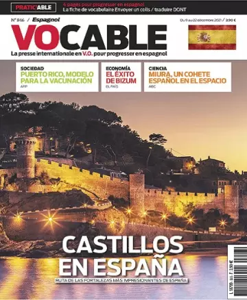 Vocable Espagnol N°846 Du 9 Décembre 2021  [Magazines]