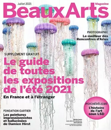 Beaux Arts Magazine N°445 – Juillet 2021  [Magazines]