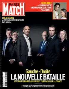 Paris Match N.3919 - 13 Juin 2024  [Magazines]