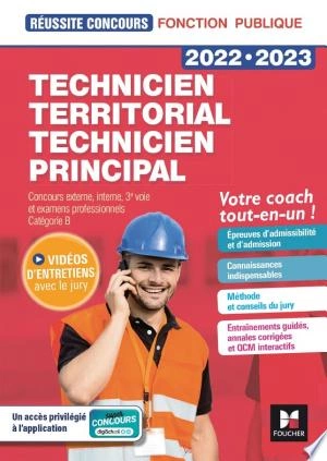 Technicien territorial / principal - 2022-2023 - Préparation complète  [Livres]