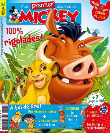 Mon Premier Journal De Mickey N°30 – Avril 2023  [Magazines]