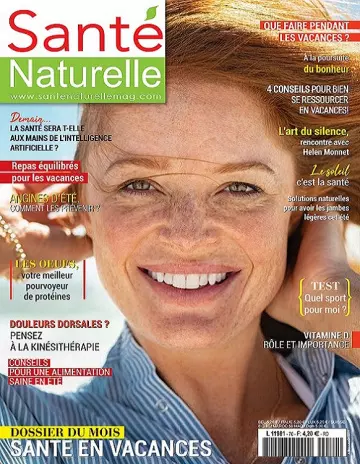 Santé Naturelle N°70 – Juillet-Août 2019  [Magazines]