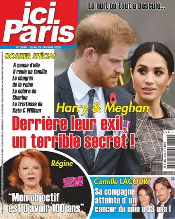 Ici Paris N°3889 Du 15 Janvier 2020  [Magazines]