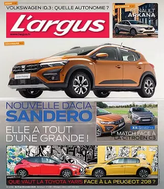 L’Argus N°4581 Du 15 au 28 Octobre 2020  [Magazines]