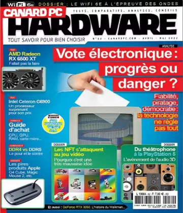 Canard PC Hardware N°52 – Avril Mai 2022  [Magazines]