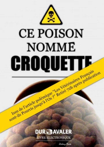 Ce poison nommé croquettes – Jérémy Anso  [Livres]