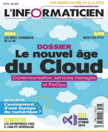 L’Informaticien N°177 – Mai 2019  [Magazines]