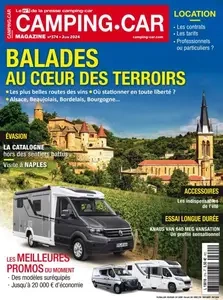 Camping-Car Magazine - Juin 2024  [Magazines]