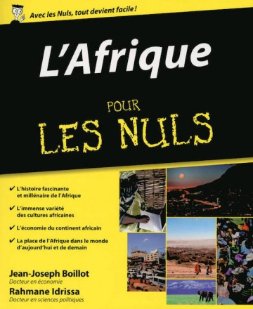 L'AFRIQUE POUR LES NULS - JEAN-JOSEPH BOILLOT, ABDOURAHMANE IDRISSA  [Livres]