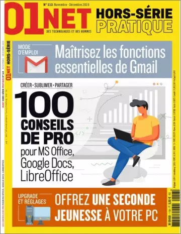 01Net - Hors-série pratique N°113 - Novembre-Décembre 2019  [Magazines]