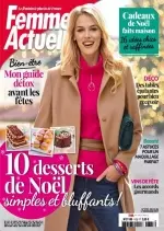 Femme Actuelle - 11 Décembre 2017  [Magazines]