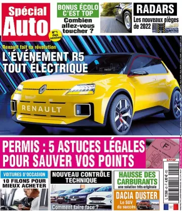 Spécial Auto N°45 – Janvier-Mars 2022  [Magazines]