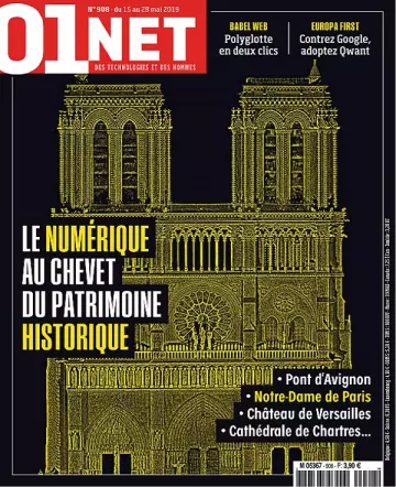 01Net N°908 Du 15 au 28 Mai 2019  [Magazines]