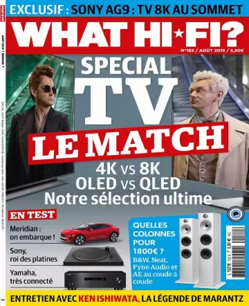 What Hi-Fi N°182 – Août 2019  [Magazines]