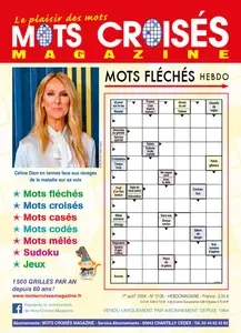 Mots Croisés Magazine N.3126 - 5 Août 2024  [Magazines]