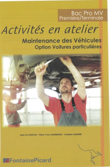 Activités en Atelier BAC-PRO-MV-1er-term [Livres]