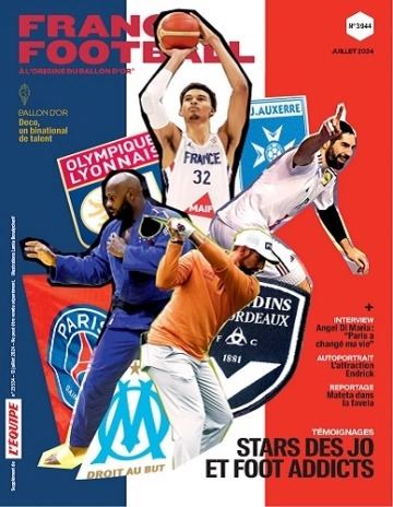 France Football N°3944 – Juillet 2024  [Magazines]