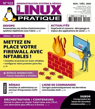 Linux Pratique N°122 – Novembre-Décembre 2020  [Magazines]