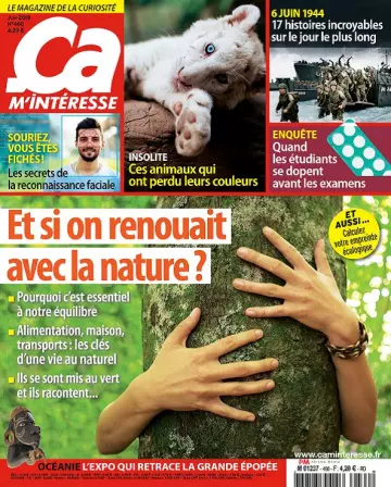 Ça M’Intéresse N°460 – Juin 2019  [Magazines]