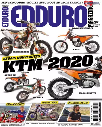 Enduro Magazine N°103 – Juin-Juillet 2019  [Magazines]