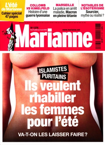 Marianne N°1376 Du 27 Juillet 2023  [Magazines]