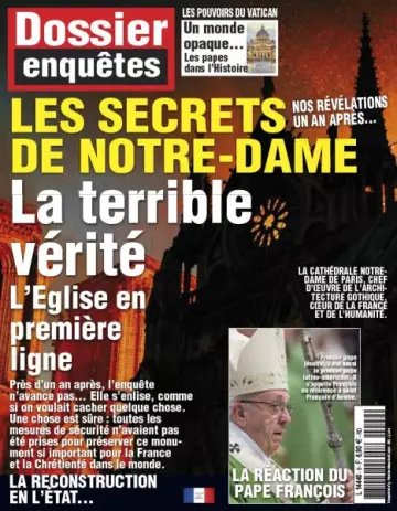 Dossier enquêtes - Février-Avril 2020  [Magazines]