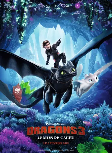 Dragons 3 : Le monde caché  [BRRIP] - VOSTFR