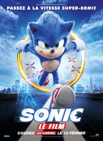 Sonic le film [HDRIP] - VO